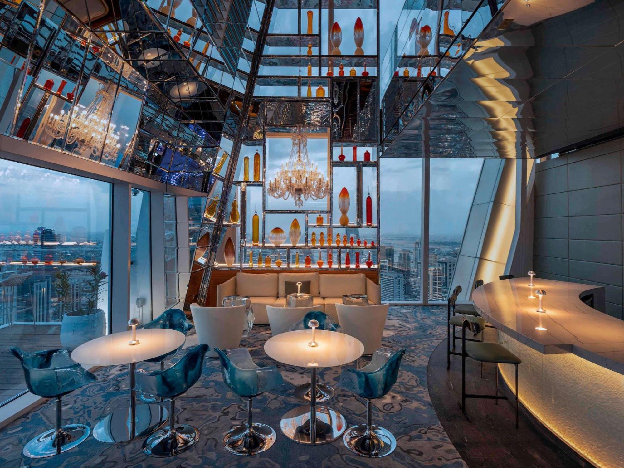 ホテル Fairmont Doha Lusail エクステリア 写真 The Sky Bar